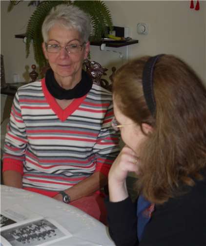 Walburga Klein im Interview. privat