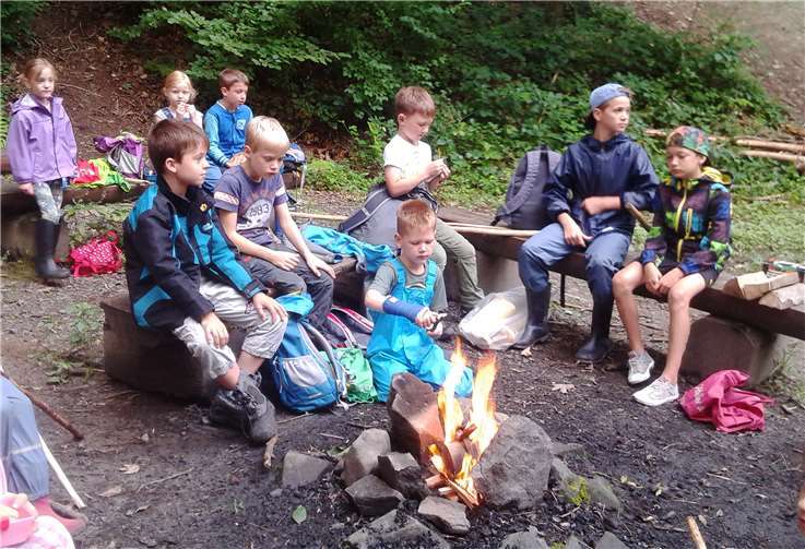 Wald- und Wassermänner in den Sommerferien 2017. privat