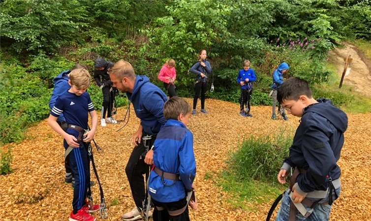 Waldabenteuer im Kletterpark!