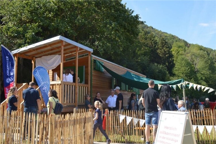 Waldkindergarten Wildblumenwiese in Rech - Eröffnung am 02.09.2022.