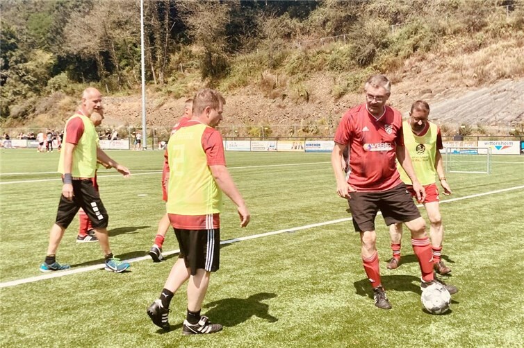 Walking Football beim SV Hönningen.