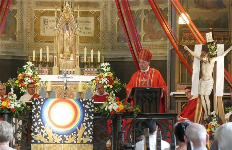 Wallfahrt 2018: Pontifikalamt mit Bischof Felix Genn.Foto: Jasmin Manav