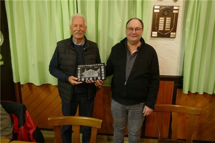 Walter Maurer (li.) und Alfred Degen.  Foto: Ulrich Eckhard