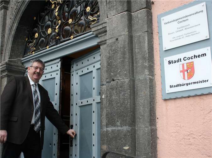 Walter Schmitz möchte Stadtbürgermeister in Cochem werden.TE