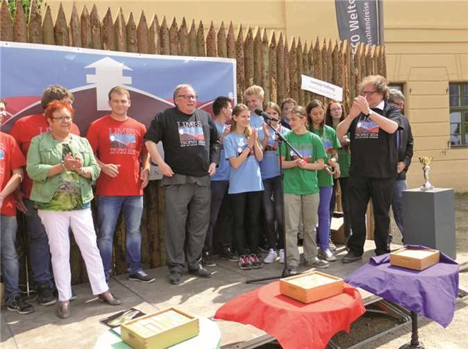 Walter Schumacher eröffnet die „Limes-Trophy“.privat