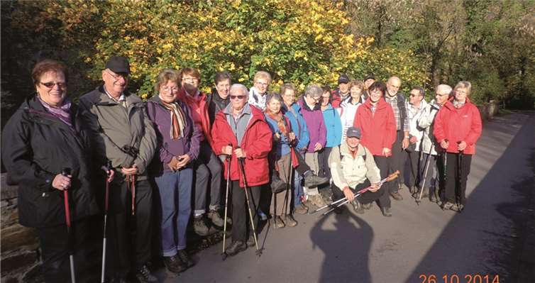 Wanderer und Wanderinnen besuchten bei herrlichem Wetter den Krausberg. privat