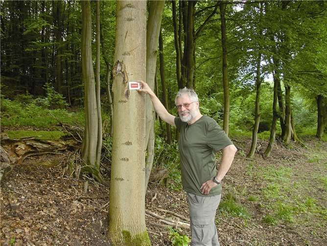 Wanderführer und Butterpfad-Wegewart Horst Bodzian.privat