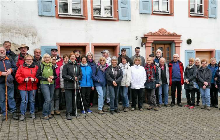 Wandergruppe am Aschermittwoch.Foto: privat