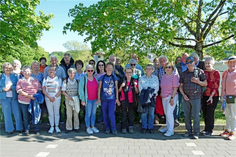 Wandergruppe des Eifelvereins Mayen.
