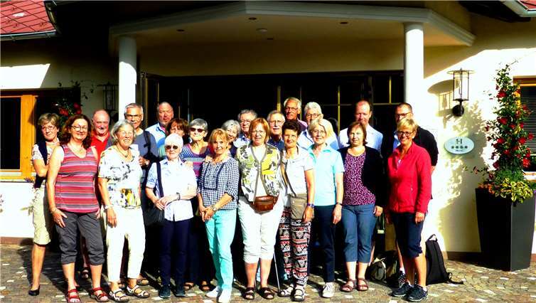 Wandergruppe vor der Heimreise - Abschiedsfoto. privat