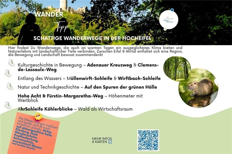 Wandern im Schatten der Eifel