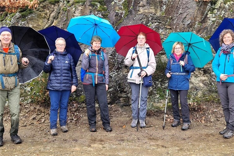 Wandern macht auch im Regen Spaß.