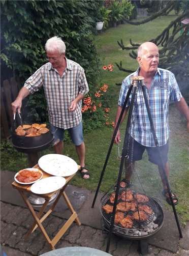 Wandern macht bekanntlich hungrig ...privat