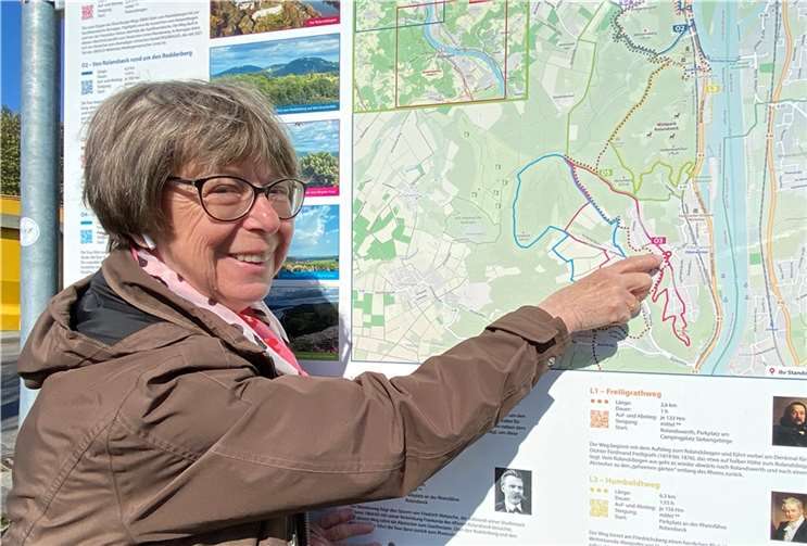 Wandern mit der Ortsvorsteherin am Am Sonntag, 16. April. Foto: privat