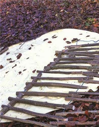 Warscheinlich wurde zuerst der Zaun demoliert, um an den Wagen zu kommen. privat