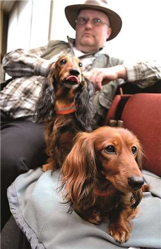 Warten auf die Präsentation vor dem Wertungsrichter.