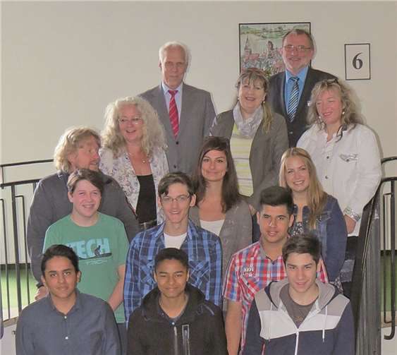 Was die Jungs aus ihrer Tätigkeit mitnehmen konnten, berichteten sie dem Beigeordneten der Stadt Neuwied, Jürgen Moritz.  Privat