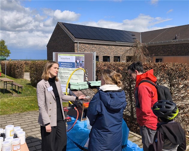 Was es mit dem „abpflastern“ auf sich hat, konnte man bei der Stadt Meckenheim erfahren.