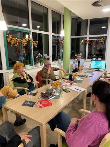 Informationsveranstaltung zum kommunalen Engagement regte zum Nachdenken an  Was steckt hinter einer Solidaritätspartnerschaft? – das war eines der Themen an diesem Abend. Foto: Janine Pitzen/ Stadt Mayen