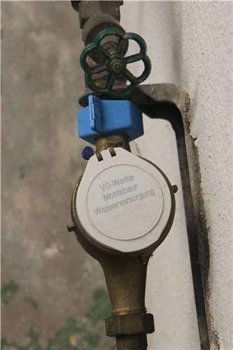 Wasserzähler.  Foto: VG Montabaur