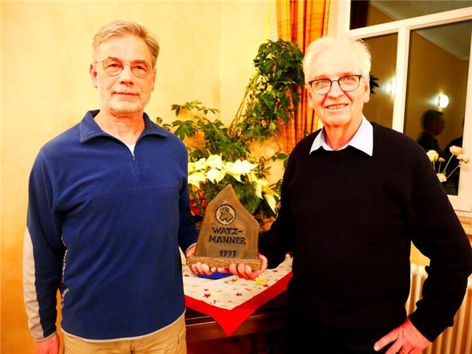 Watzmannkönig Albert Kirner (l.)  Foto: privat