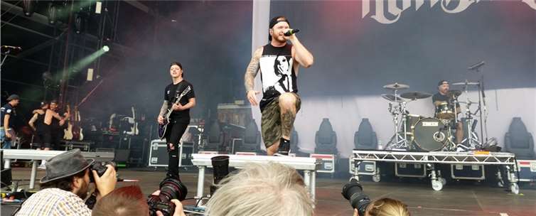 „We came as romans“, der erste Act von Rock am Ring 2016. Foto: WAMFO
