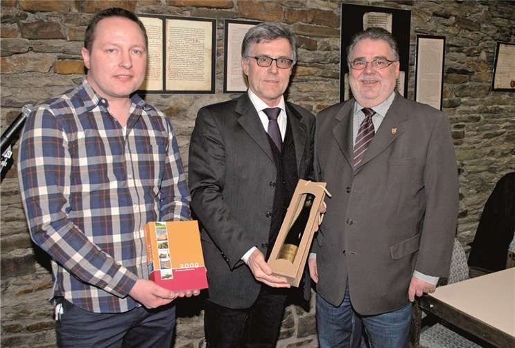 Wechsel in der CDU-Fraktion: Dietmar Reimsbach, Wolfgang Kroeger und Kurt Quarz. BL