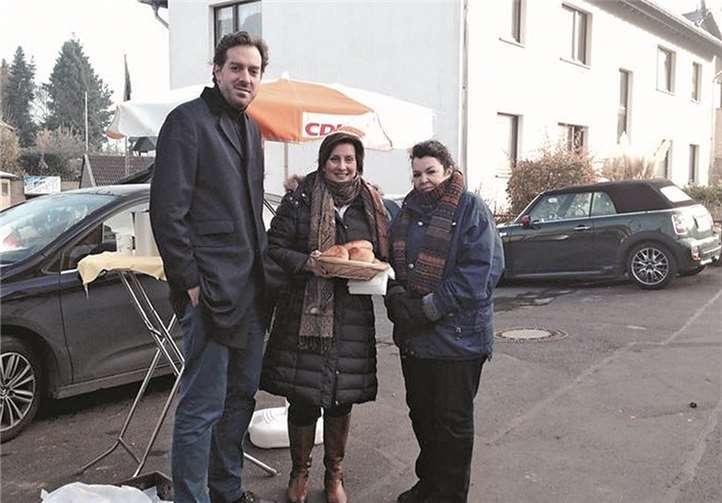 Wecken gab's am traditionellen November-Informationsstand der CDU Wachtberg. privat
