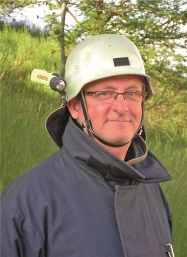 Wehrführer Norbert Weber.privat