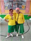 Weiberdonnerstag 2020 in der Turnhalle Oberwinter: Edith Reck und Annette Reuter