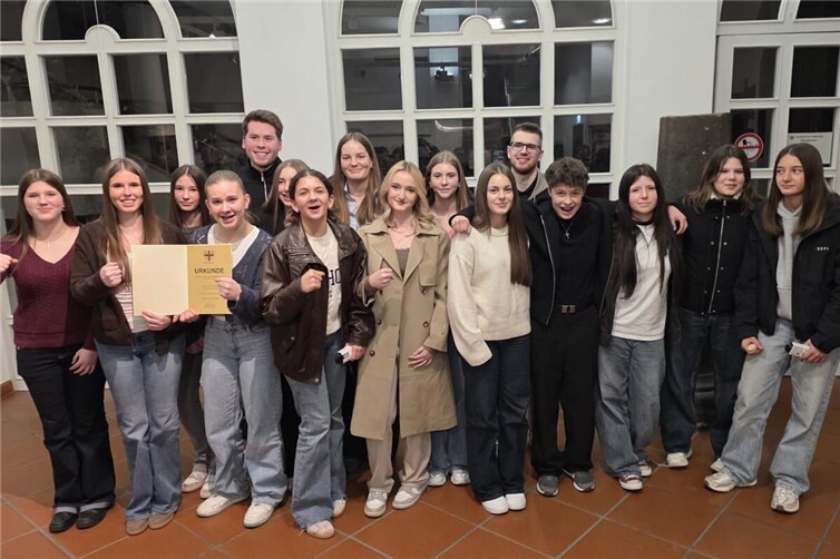 Weibliche C-Jugend der JSG Weibern/Rhein-Nette