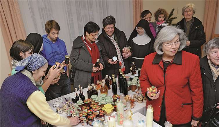 Weihnachtsbasar bei den Klarissen.FIX