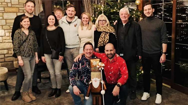 Weihnachtsfeier des TC Maischeid.  Foto: privat