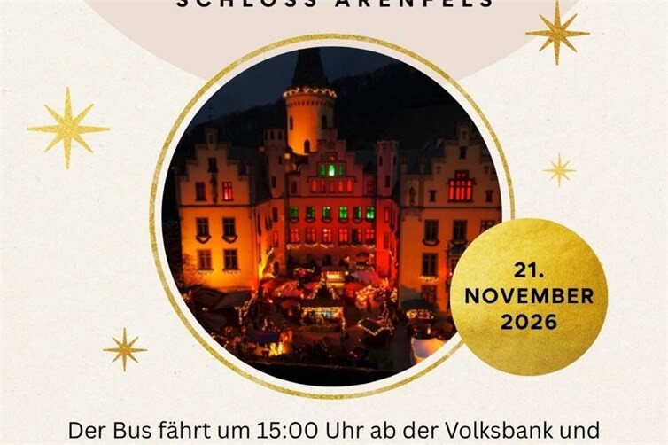 Weihnachtsmarkfahrt der kfd Ettringen