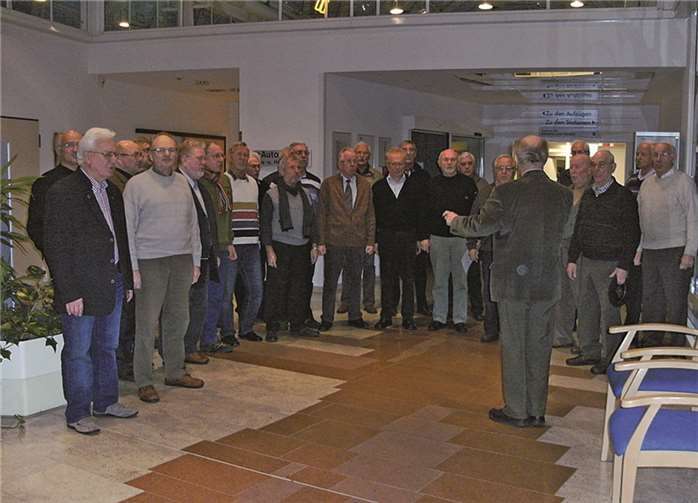 Weihnachtssingen im Andernacher St. Nikolaus Stifts-Hospital.Privat