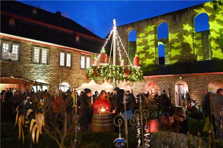 Wein-Nachts-Markt Marienthal. Foto: Hans-Jürgen Vollrath