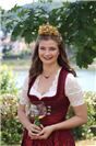 Weinkönigin Lea Marie Warnke. 