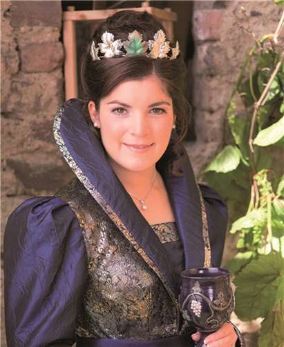 Weinkönigin Vanessa Sion. privat