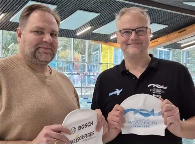 Weisgerbers Engagement für den Schwimmsport zeigt sich auch in der großzügigen Unterstützung des SC Poseidon Koblenz. Foto: privat
