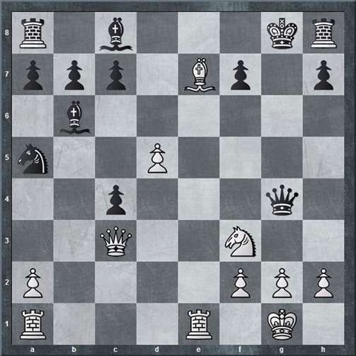 Weiß am Zug gewinnt.