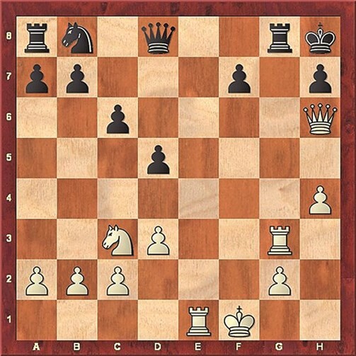 Weiß am Zug gewinnt