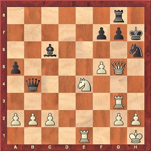 Weiß am Zug gewinnt.