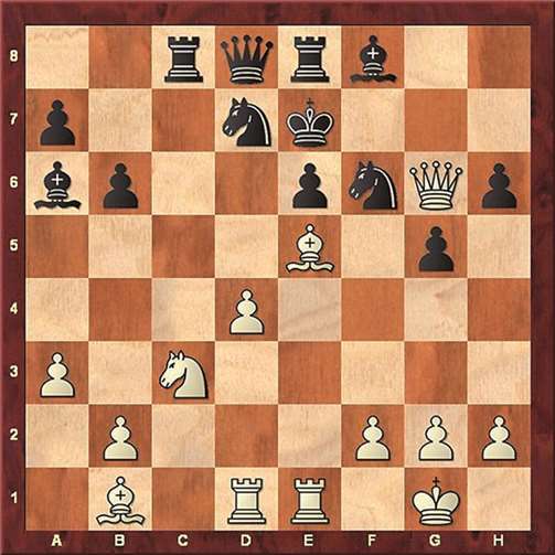 Weiß am Zug gewinnt. privat