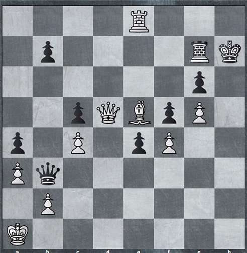 Weiß am Zug gewinnt.privat