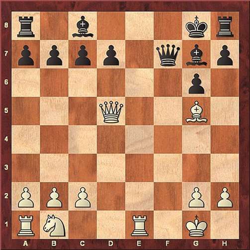 Weiß setzt in drei Zügen matt. privat