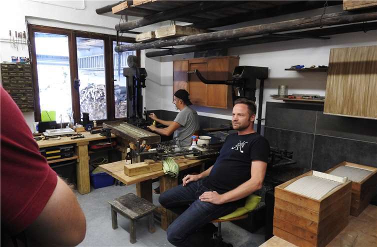 Weiter ging es zum Pfeifenbäcker Jens Steuler.