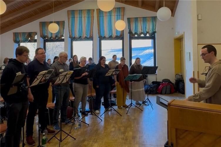 Weitere Sängerinnen und Sänger sind erwünscht.Foto: privat