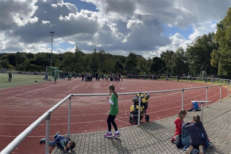 Weitsprung und Panorama beim Römersportfest