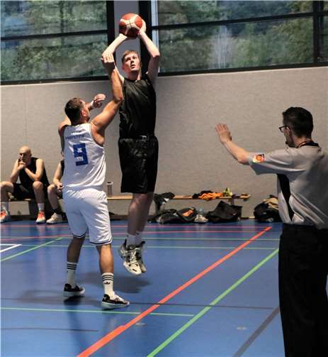 Wenigstens Marius Stein zeigte eine solide Leistung gegen die MJC Trier. Foto: Susanne Pötz