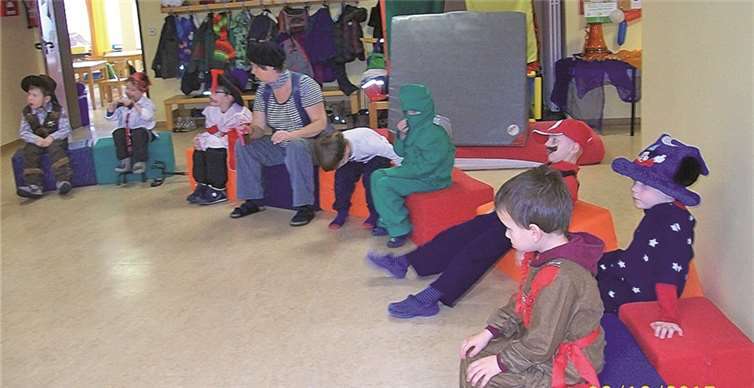 Wenn es so richtig bunt wird, sind Kinder in ihrem Element. privat